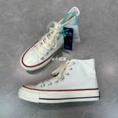 2026春秋新款 1970s高帮帆布鞋 女款 鞋 板鞋 夏天小白鞋 厚底男士 有亿