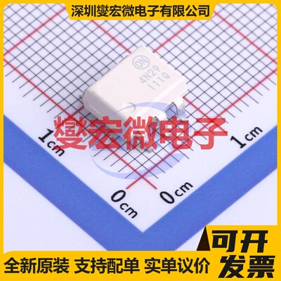 4N29SR2M SMD-6P 晶体管输出光耦