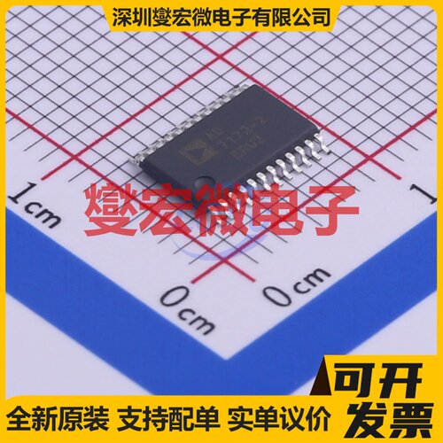 AD7172-2BRUZ TSSOP-24 ADC模数转换芯片IC