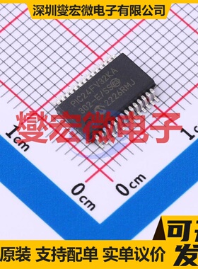 PIC24FV32KA302-E/SS SSOP-28-208mil MCU/MPU/SOC微处理器控制器