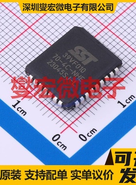 SST39VF010-70-4C-NHE PLCC-32 1Mbit NOR FLASH存储器芯片IC