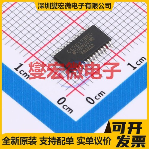 CS3817BEO HTSSOP-28 D类功放音频放大器芯片IC