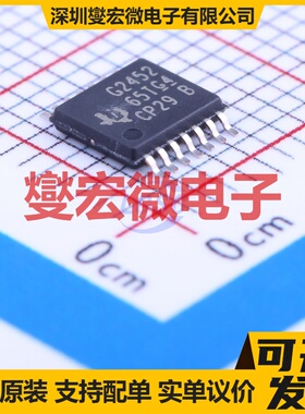MSP430G2452IPW14R TSSOP-14 MCU/MPU/SOC微处理器控制器