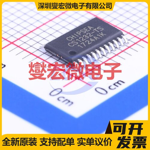 CS1232-TS TSSOP-24 ADC模数转换芯片IC