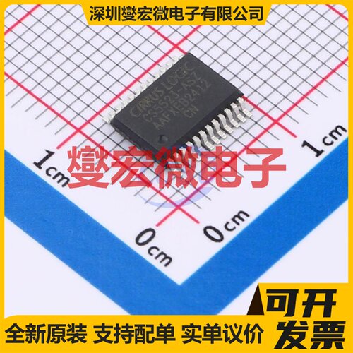 CS5523-ASZR SSOP-24 ADC模数转换芯片IC