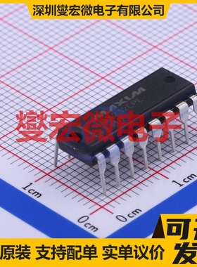 MAX232EPE+ DIP-16 RS-232收发器接口芯片IC