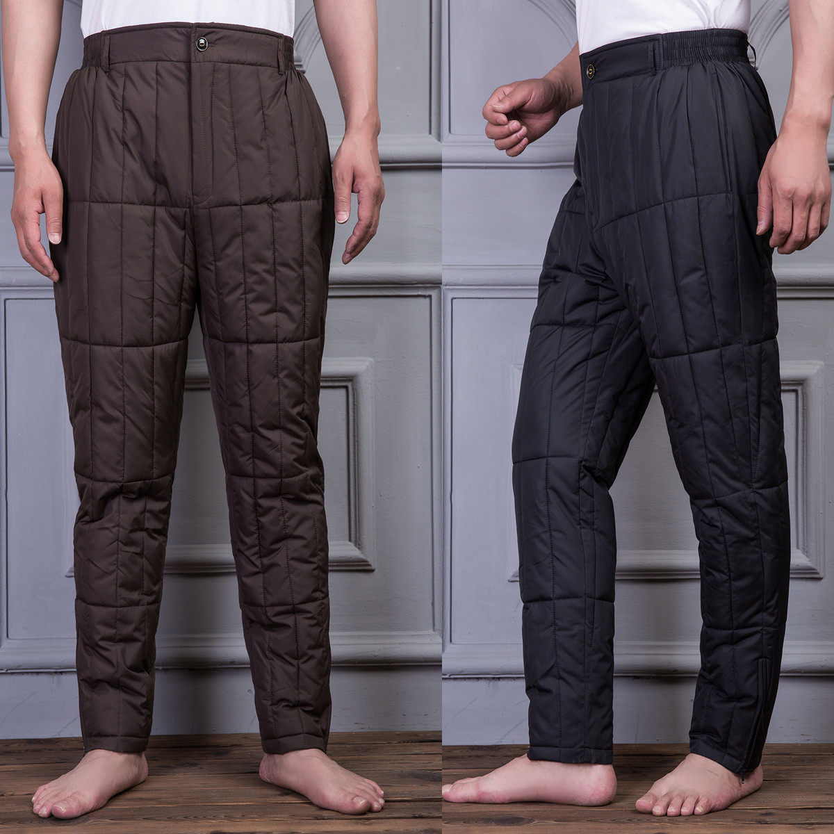 天天特价中老年人羽绒棉裤男内外穿加厚加肥大码保暖棉裤内胆防风在类目 男装, 棉裤中 - 来自Buy2taobao.com提供专业的淘宝代购服务