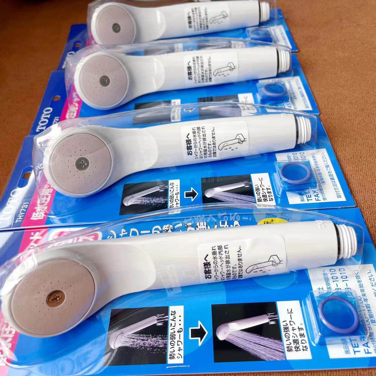 顺丰包邮日本进口TOTO增压花洒日本进口TOTO低水压花洒TOTO莲蓬头