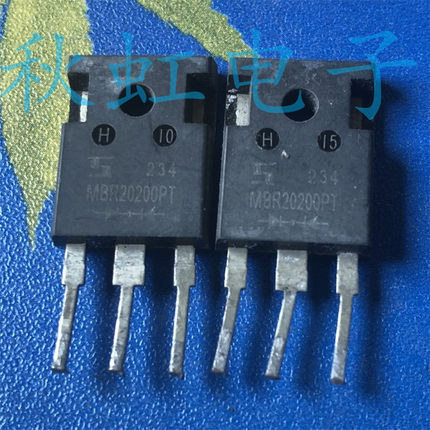 MBR20200PT大功率直插三脚 原装进口拆机肖特基整流二极管20A200V