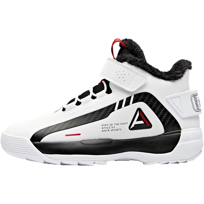 安踏儿童加绒棉鞋雪地靴