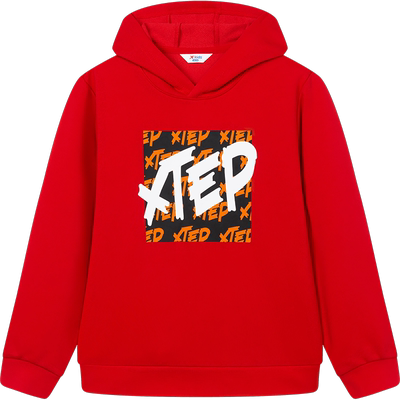 连帽童装特步运动春秋