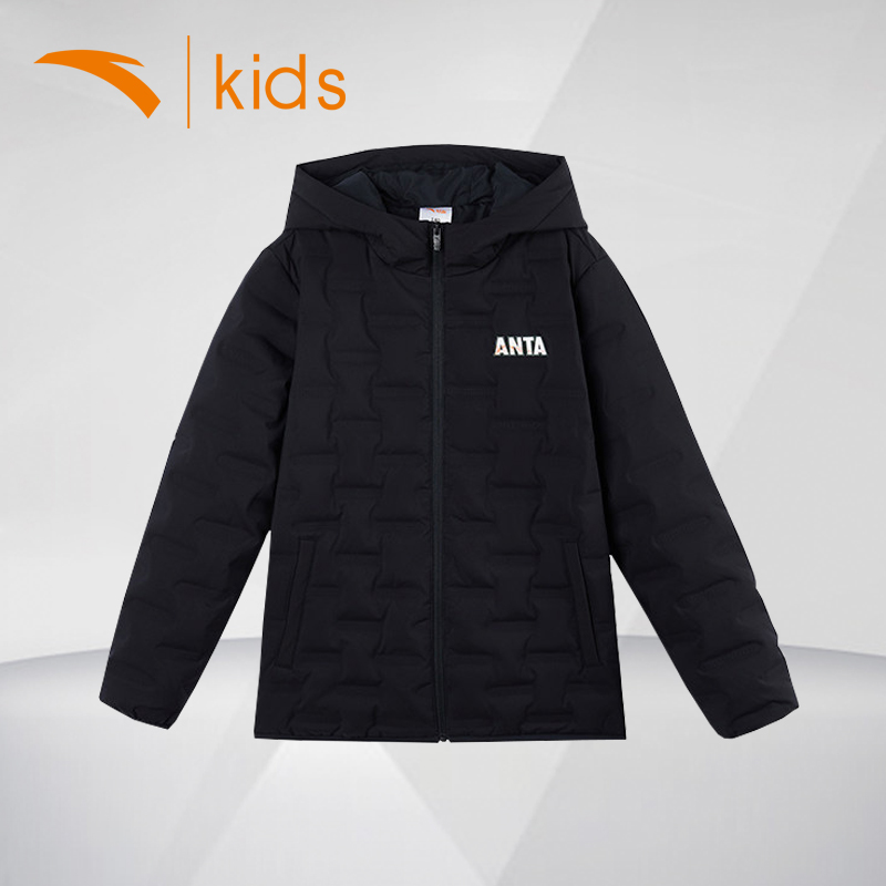 安踏轻薄秋冬中大童羽绒服