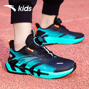 安踏儿童弓速童鞋运动鞋男童革面跑步鞋春季新款轻便时尚儿童鞋男
