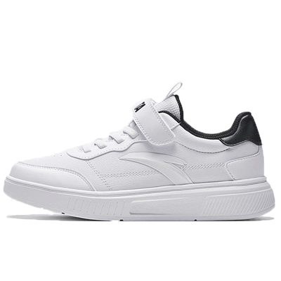 安踏男大童小白鞋低帮板鞋