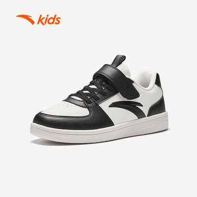 安踏儿童秋冬新款板鞋男鞋中大童低帮运动鞋百搭平底休闲跑步鞋男