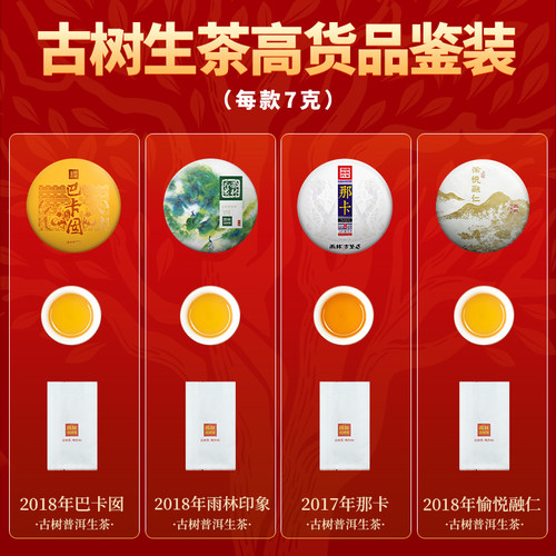 雨林古树茶试饮品鉴装高货茶样