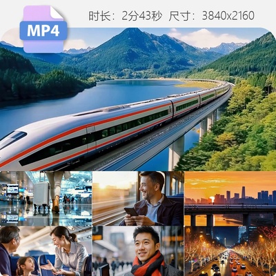 高清过年回家春运返乡火车高铁路上看窗外发呆想家团圆年视频素材