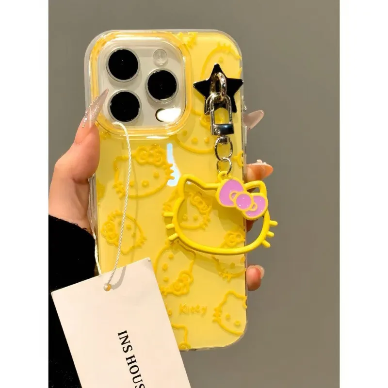 创意ins满屏线条猫咪适用iphone16promax苹果15pr手机壳新款14pro