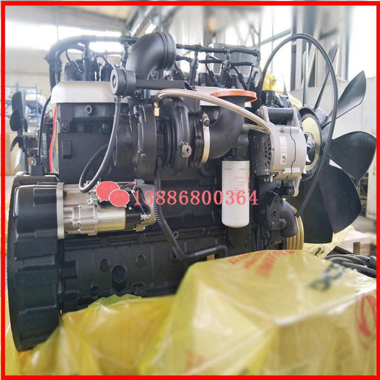 东风康明斯B3.9电喷发动机总成  国三工程机械柴油机QSB3.9-C100