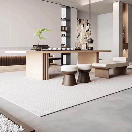 新中式侘寂风实木烧水茶桌椅组合