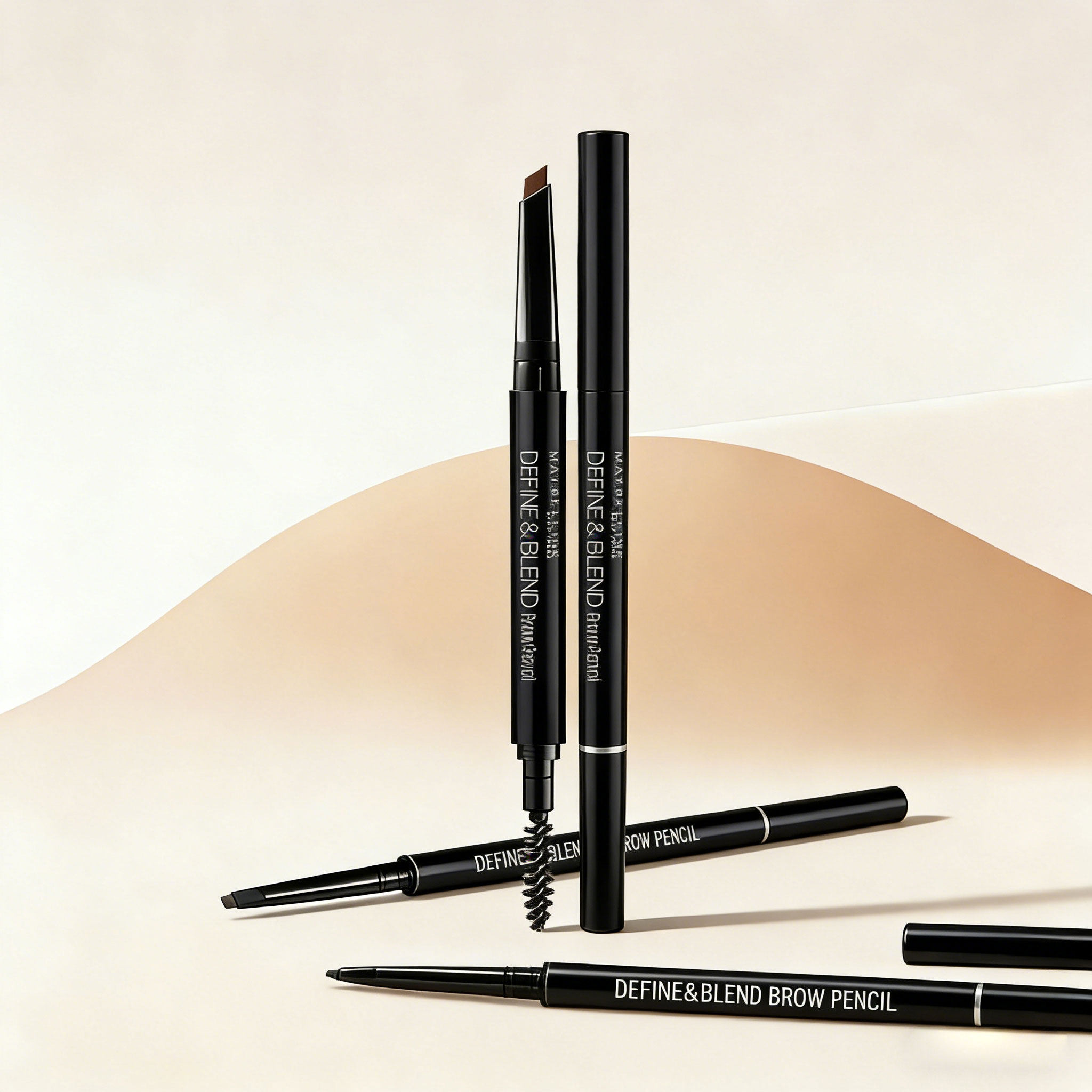 美宝莲双头三角眉笔眉粉一笔两用自然轻松易上色 防水防汗不脱妆