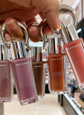 韩国直发entropy钥匙扣挂坠唇釉水光c04哑光镜面保湿c07持久显色