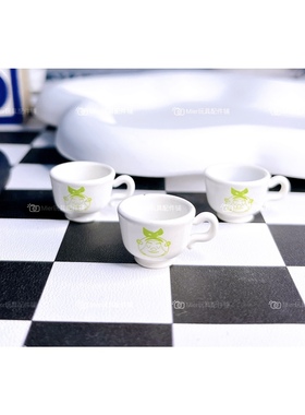 盲盒配件野餐系列水杯DIY奶油胶手机壳材料微缩玩具食玩公仔