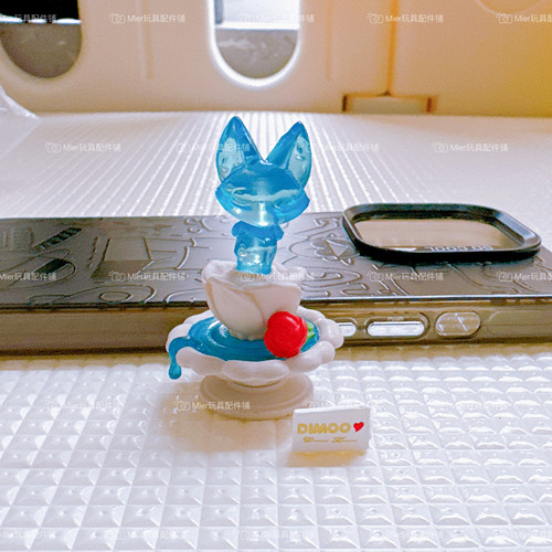 盲盒散货Dimmo喷泉雕塑配件公仔DIY奶油胶手机挂件笔刀摆件