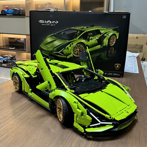 兰博基尼积木42115机械组跑车玩具成人高难度男孩子拼装赛车模型