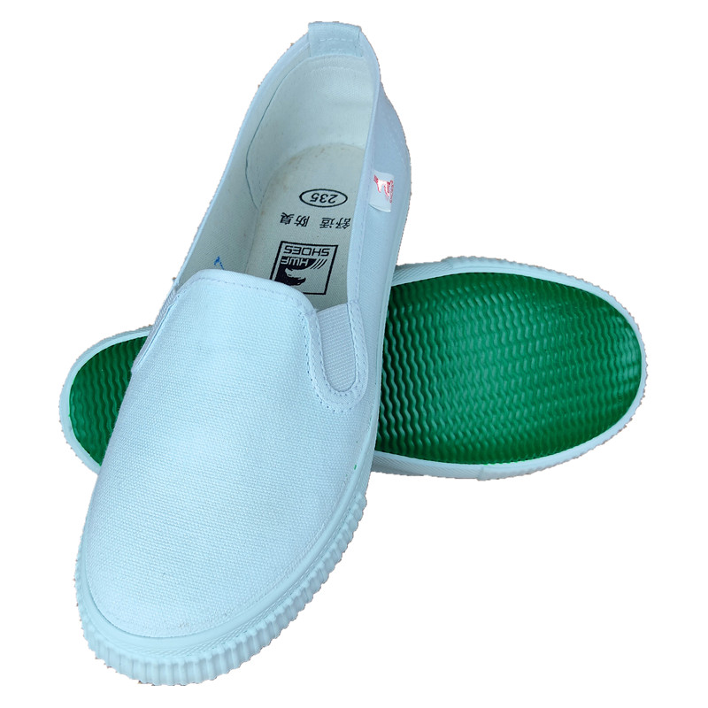 亲子白网运动鞋男小白鞋女童白球鞋劳保儿童节学生防滑农村白事鞋