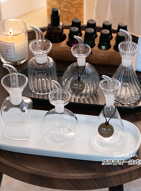 玻璃精油瓶美容院工具