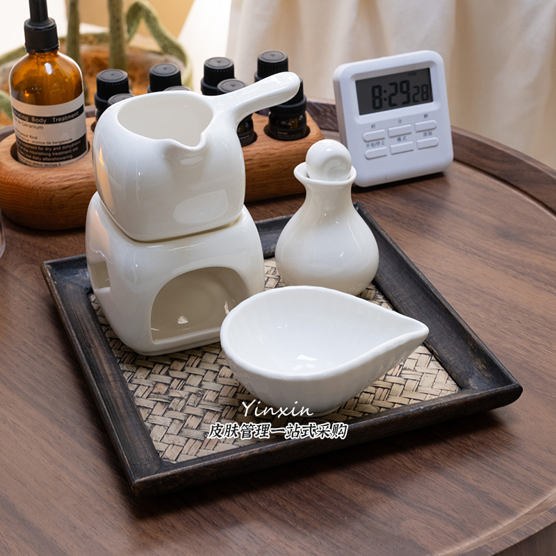 美容院陶瓷精油加热炉大容量香薰灯炉会所推拿按摩加热器芳疗spa