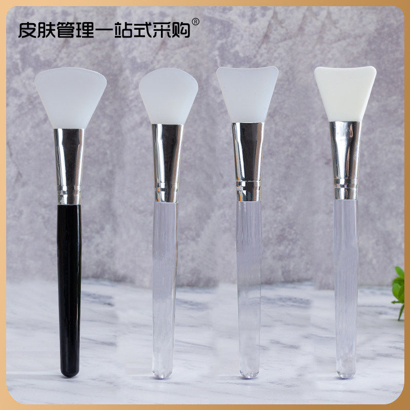 硅胶面膜刷面膜棒DIY工具透明面膜刷调膜棒韩式皮肤管理产品包邮
