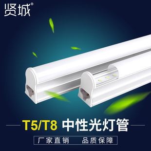 T5 T8 LED一体日光灯管贴片 中性光 自然光 4000K4500K0.6米1.2米
