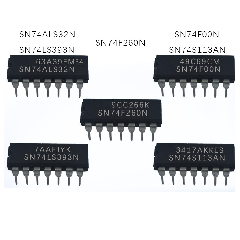 全新原装 sn74s113an sn74als32n sn74f00n sn74ls393n sn74f260n