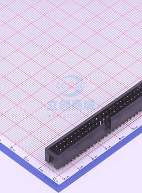 321050MG0CBK00A01 IDC连接器(牛角/简牛) 2.54mm 每排P数:25 排