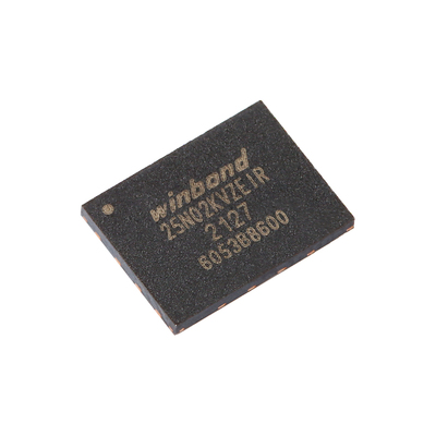 原装正品 贴片 W25N02KVZEIR WSON-8 3V 2Gb 串行NAND闪存芯片