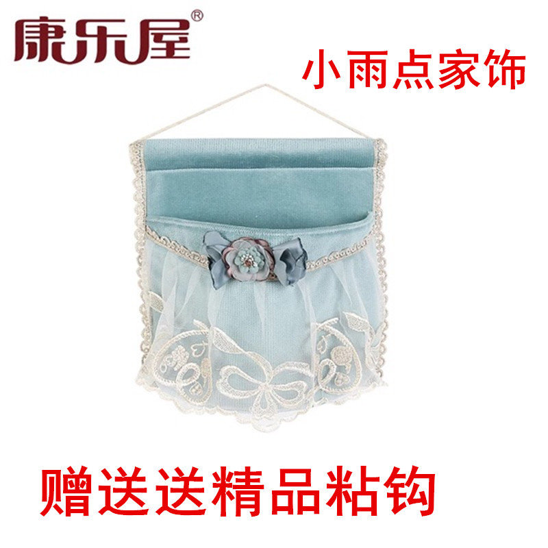 正品康乐屋门后墙上置物袋储物悬挂式收纳布袋多层多口袋墙面挂袋