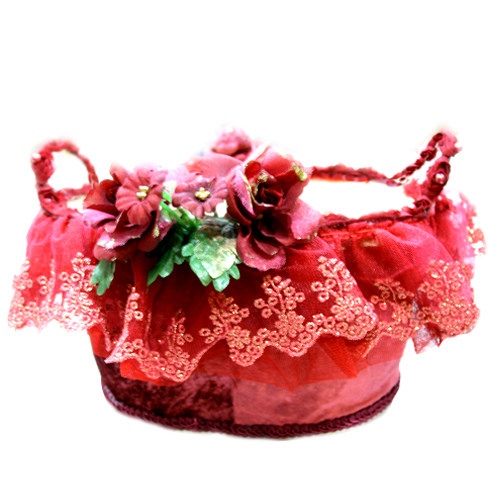 包邮韩版酒红色多功能遥控器篮