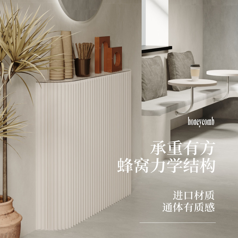 十八纸墙壁置物架展架墙上置物展示架免打孔一字板搁板收纳架书架