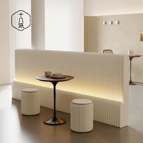 十八纸牛皮纸可折叠隔断空间纸艺