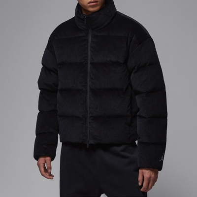 耐克乔丹Jordan 羽绒服度冬季保暖外套夹克男立领上衣HV0537