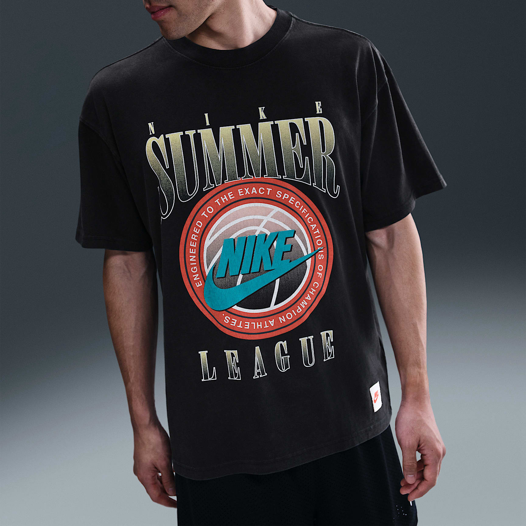 Nike/耐克夏季新款运动男子运动短袖T恤HJ3435