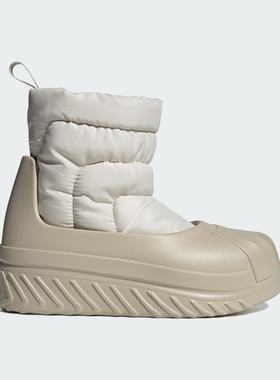 阿迪达斯三叶草AdiFOMSuperstar柔软保暖防滑厚底时装靴男鞋