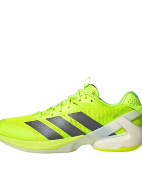 阿迪达斯Adizero Ubersonic 5 防滑 耐磨 贴合 低帮 平跟 网球鞋