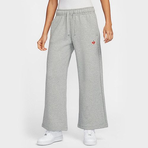 Nike/耐克女子针织长裤春季直筒裤卫裤棉中腰针织HV8729