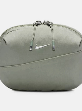 Nike耐克男包女包运动休闲腰包斜背包胸包单肩包圆形包HM6120-370