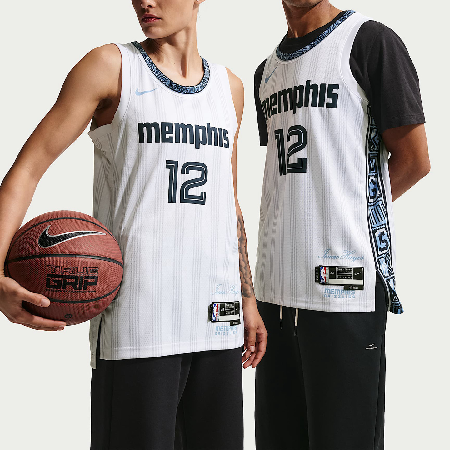 Nike/耐克孟菲斯灰熊队贾·莫兰特 (Ja Morant) 速干球衣HM5986