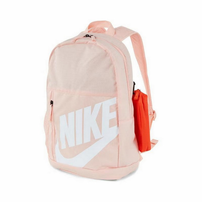 NIKE耐克粉色双肩背包大容量大LOGO笔袋二合一包HJ4186-664