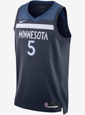 耐克明尼苏达森林狼队男子速干球衣DN2013